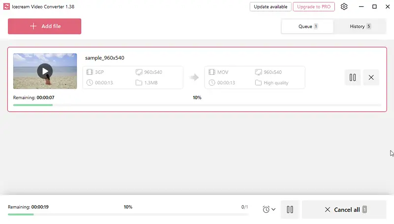 How to convert 3GP to MP3 4